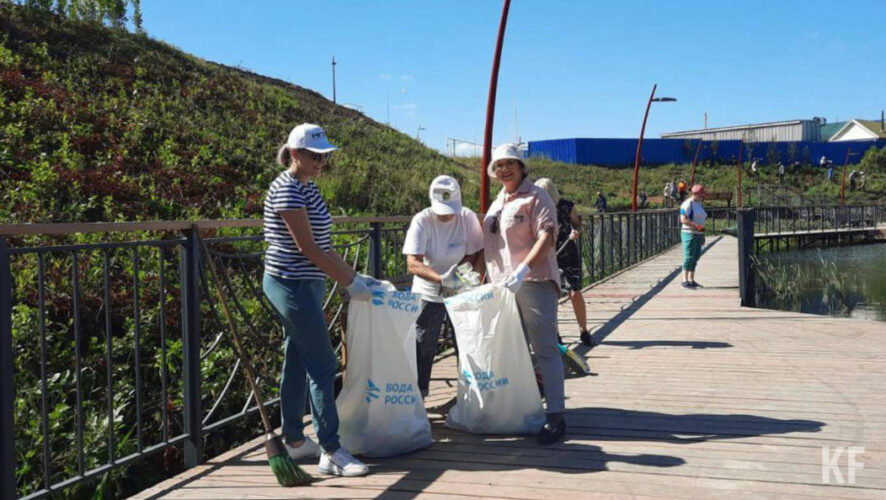 Акция прошла при поддержке Минэкологии Татарстана.