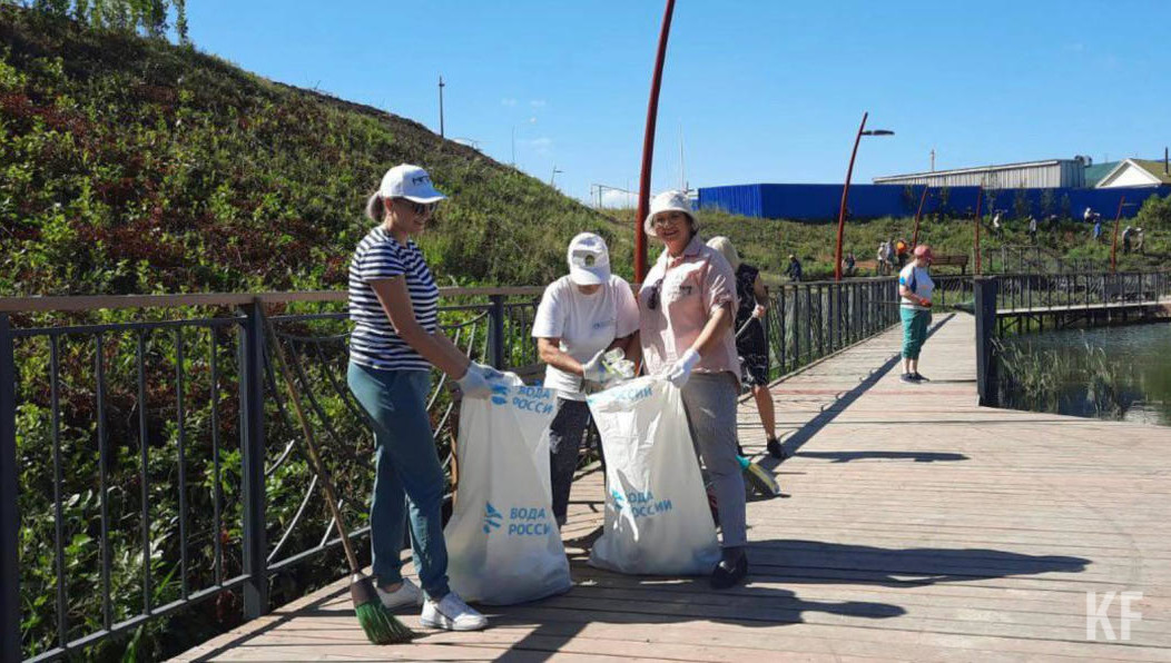Акция прошла при поддержке Минэкологии Татарстана.