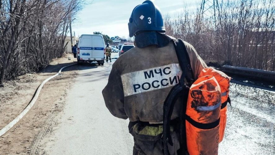 22 человека привлекались к тушению частного дома в Зеленодольском районе