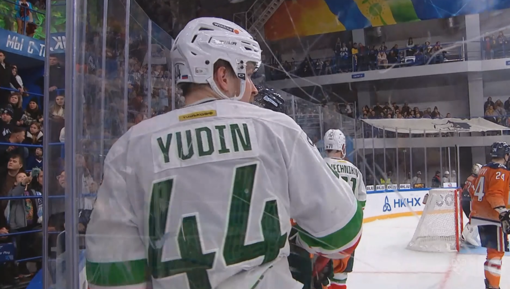 В голову девушки попала шайба.