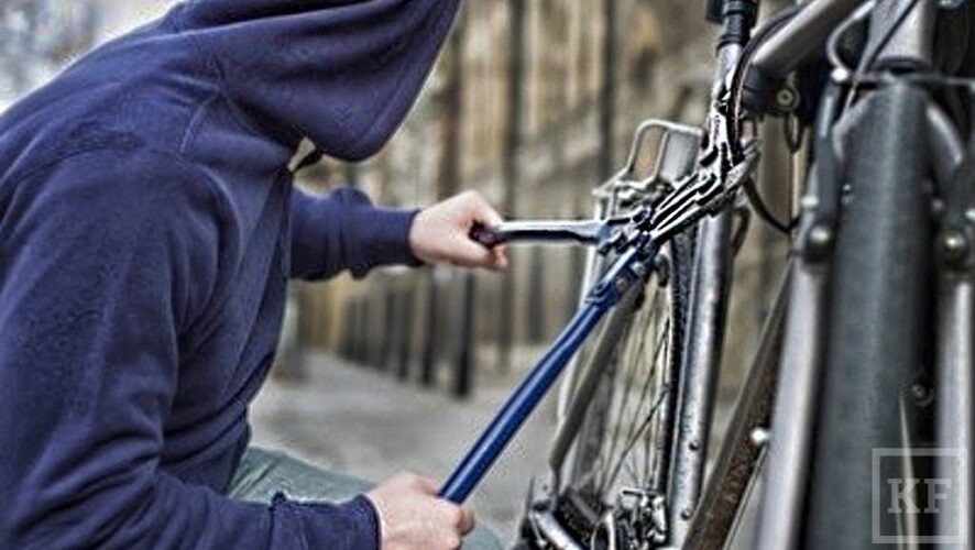 45 велосипедов украли в Казани с начала мая. Общая сумма ущерба составила более 500 000 рублей