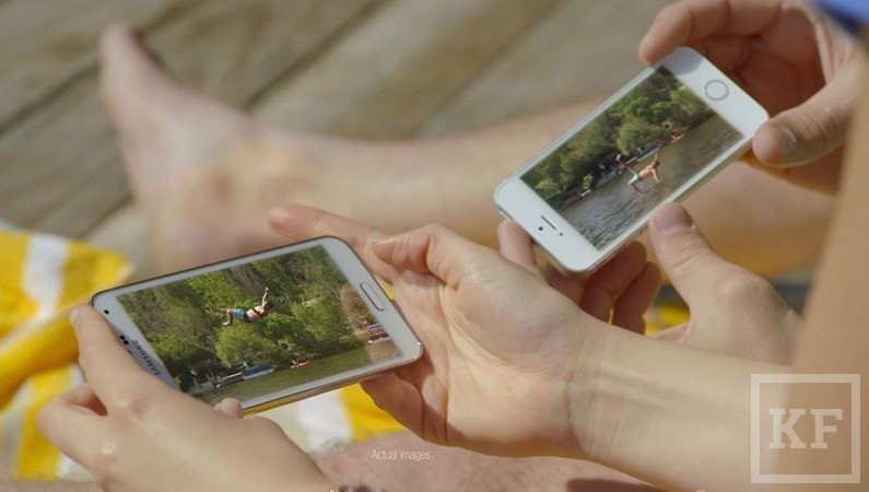 В новом ролике из серии «The Next Big Thing Is Here» («Новый хит уже здесь») компания Samsung продемонстрировала достоинства своего флагмана Galaxy S5
