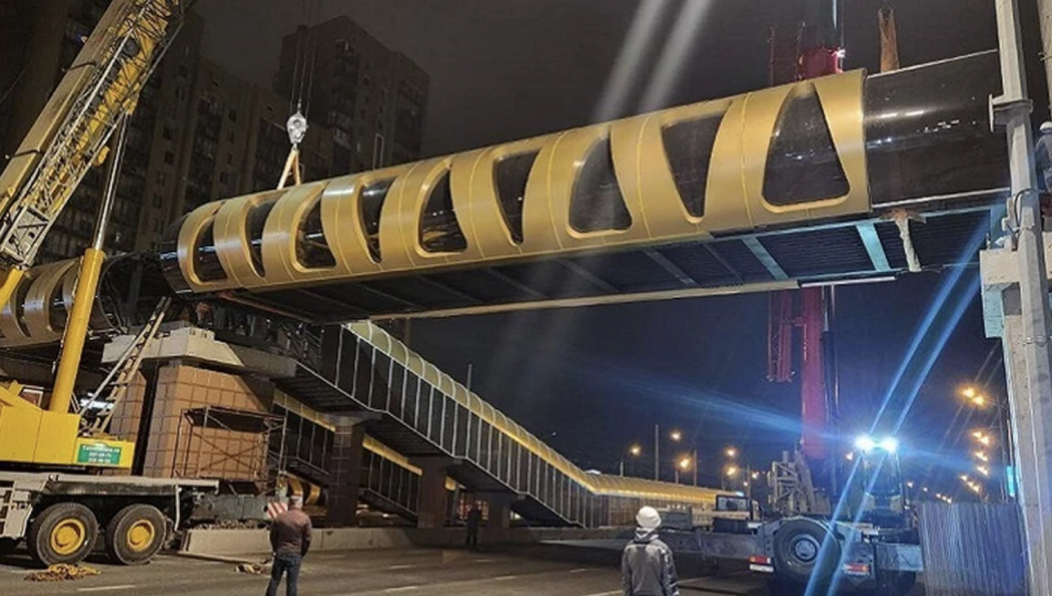 Этот переход является частью проекта по реконструкции Вознесенского тракта.