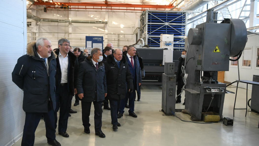 Президент Татарстана находится в Бурятии в рабочей поездке.