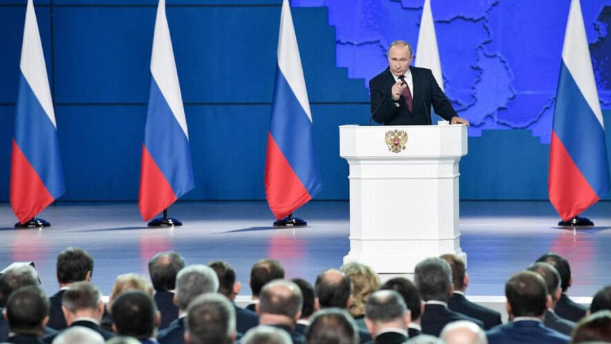 Послание зaпланировано на 12:00 по Москве.