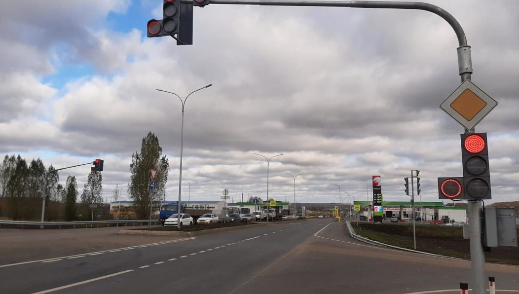 Работы провели в рамках национального проекта «Безопасные качественные дороги».