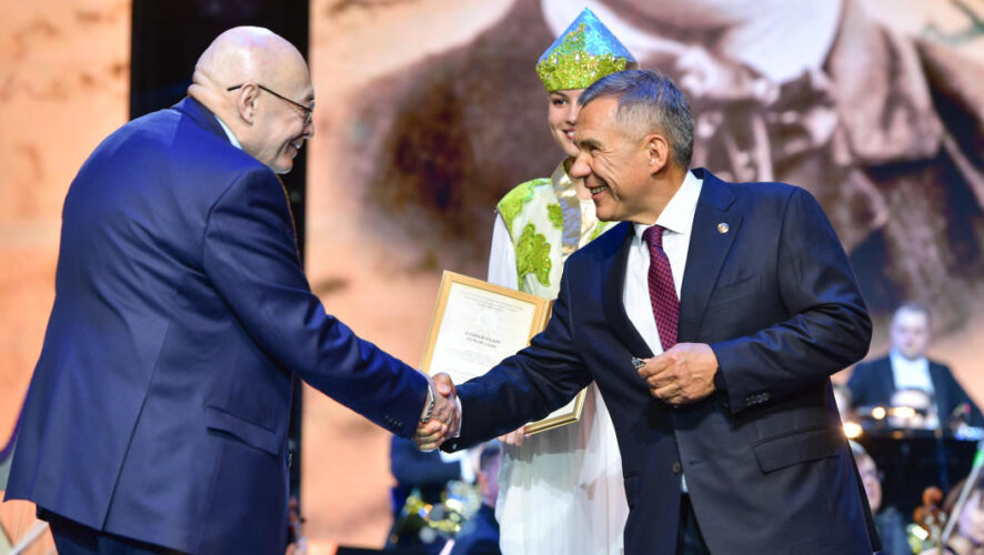Как на нетатарском «Казань Экспо» вручали премию Тукая.