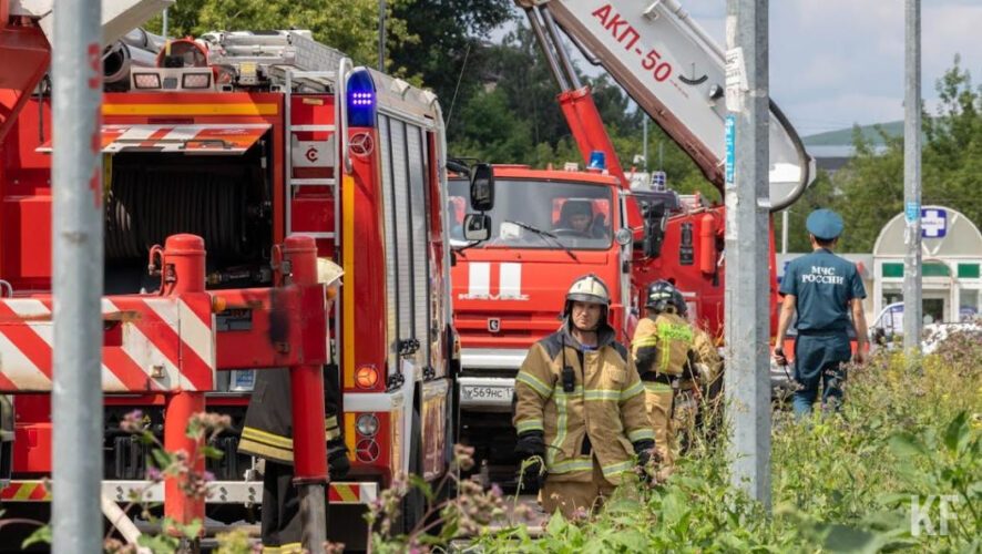 Общая площадь возгораний за день в селе Бетьки составила 800 кв.м.