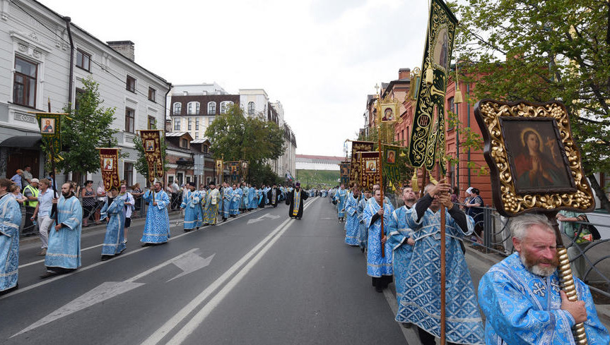 Верующие пройдут от Благовещенского собора до Крестовоздвиженской церкви.
