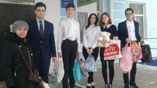 Учащиеся общеобразовательных учреждений Азнакаевского района приняли участие в республиканской благотворительной акции «Дети Татарстана – детям Сирии»