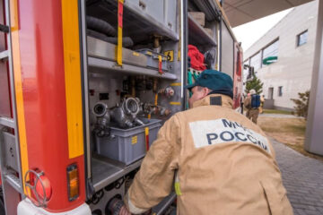 Опорный пункт пожаротушения станет первым в этом районе.