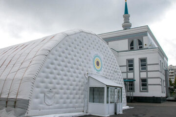 В шатре мечети «Ярдэм» вечера разговения смогут посещать до 500 человек.