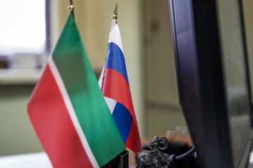 Совремeнный флаг Татарстана был утвержден 29 ноября 1991 годом Верховным Советом РТ.
