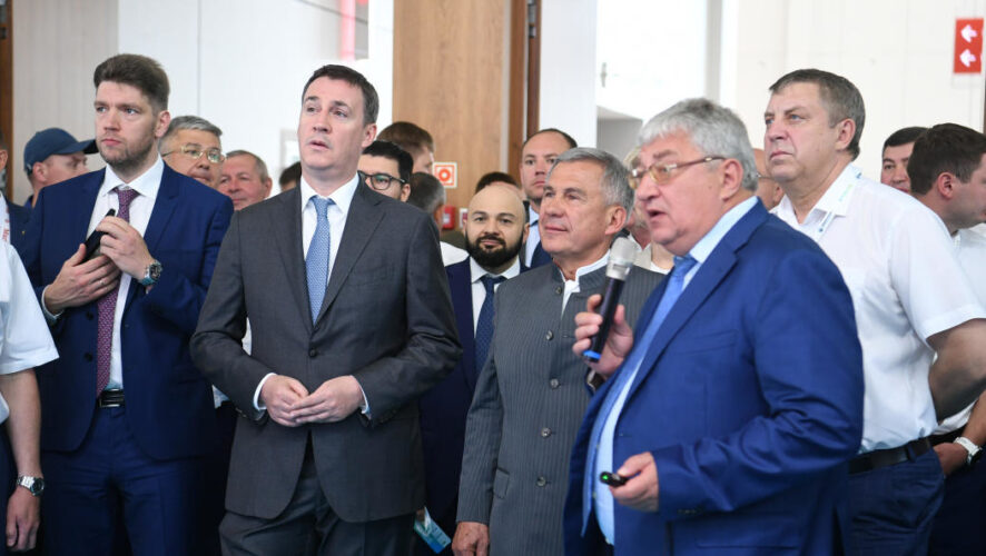 В экспозиции представлены достижения отраслевой науки