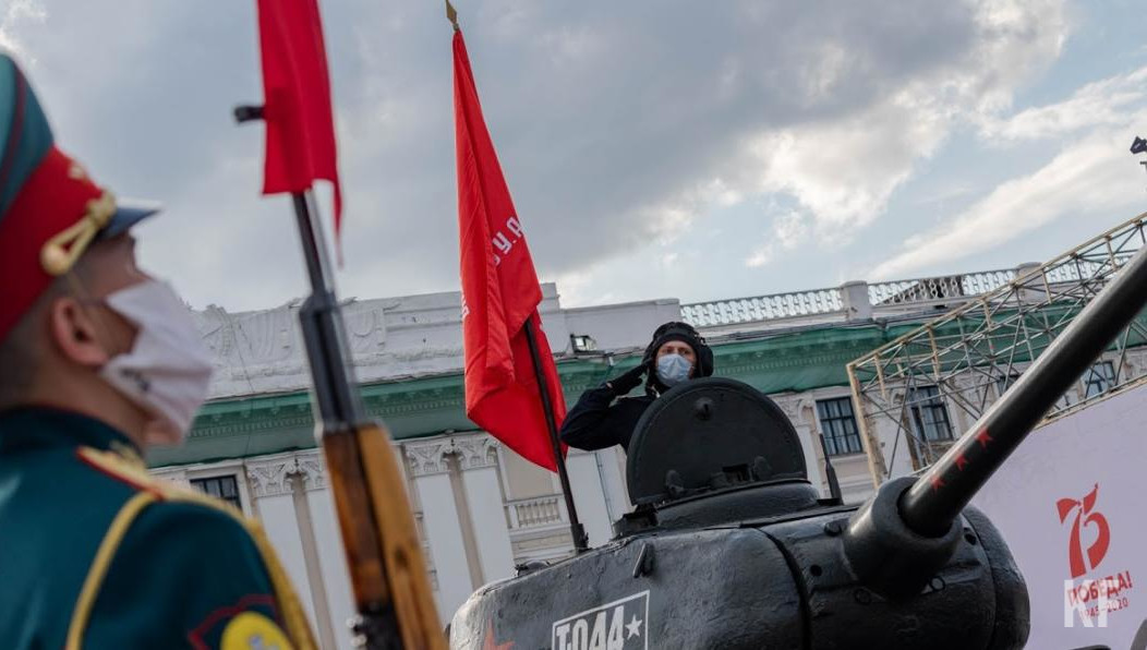 Ветеранов поздравят танк Т-34 и знаменитая «Катюша».