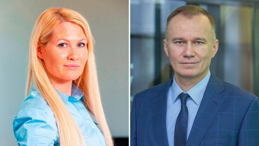 Назначенцы - Лениза Хурматуллина и Сергей Серебряков.