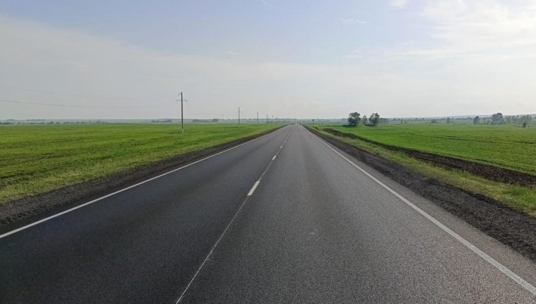 Работы были выполнены в рамках нацпроекта «Безопасные качественные дороги».