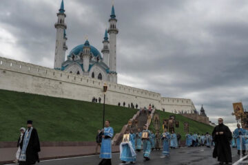 Движение будет перекрыто в районе Казанского Кремля.