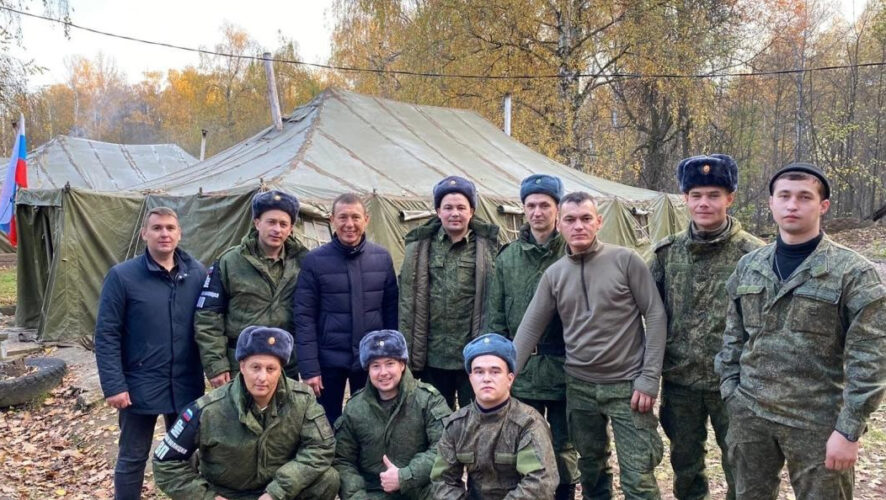 Мэр города пообщался с мобилизованными