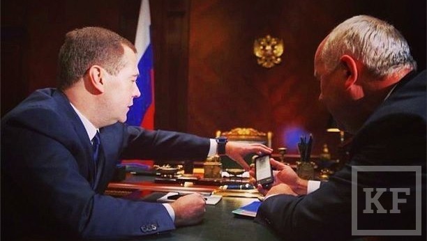 Премьер-министр Российской Федерации Дмитрий Медведев выложил на своей официальной странице в Instagram фотографию того