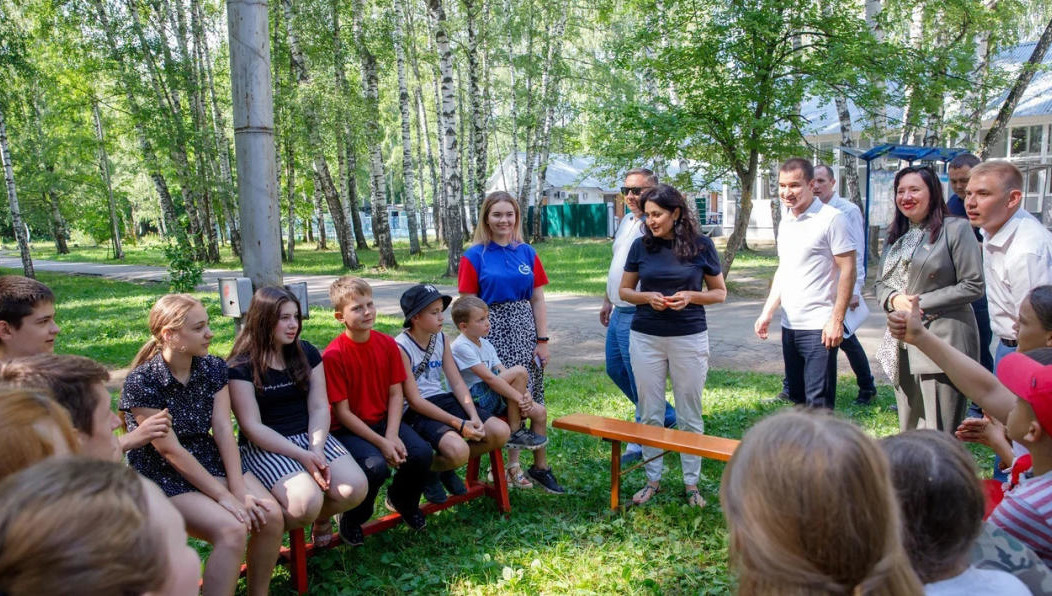 Лейла Фазлеева ознакомилась с питанием