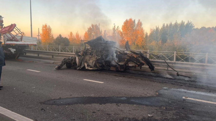 Причина &ndash; утренняя огненная авария.