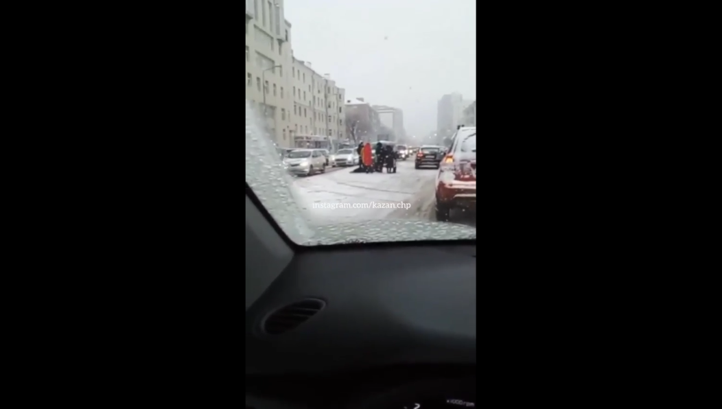 Сейчас пострадавшая в больнице.