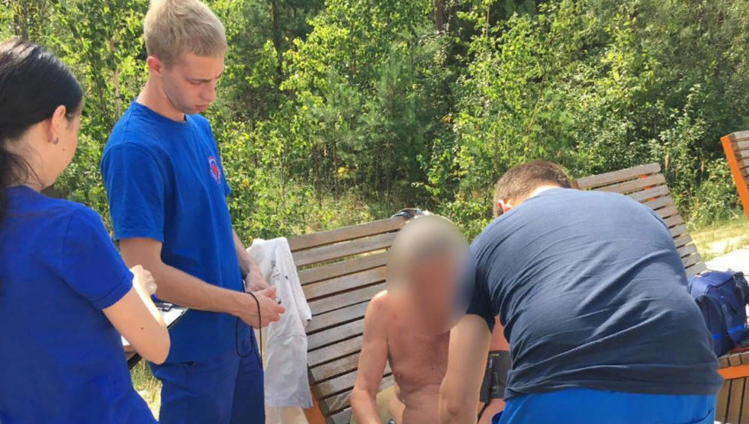 Пострадавший почувствовал себя плохо и начал тонуть.