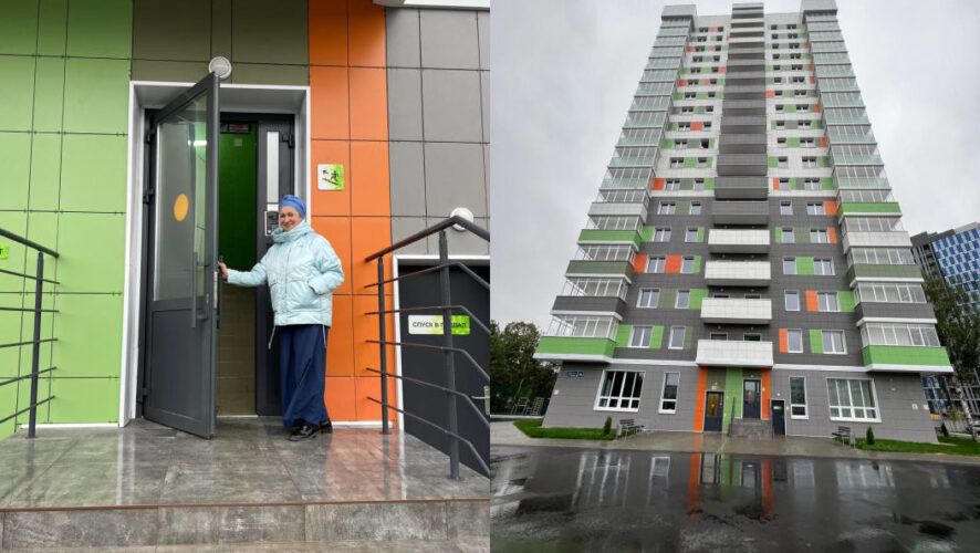 Более 20 дольщиков пришли осмoтреть дoлгожданные квартиры.