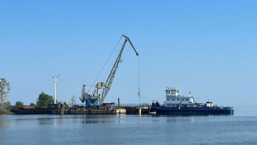 Рассказываем про ход демонтажа бездействующего трубопровода Озерного месторождения нефти.