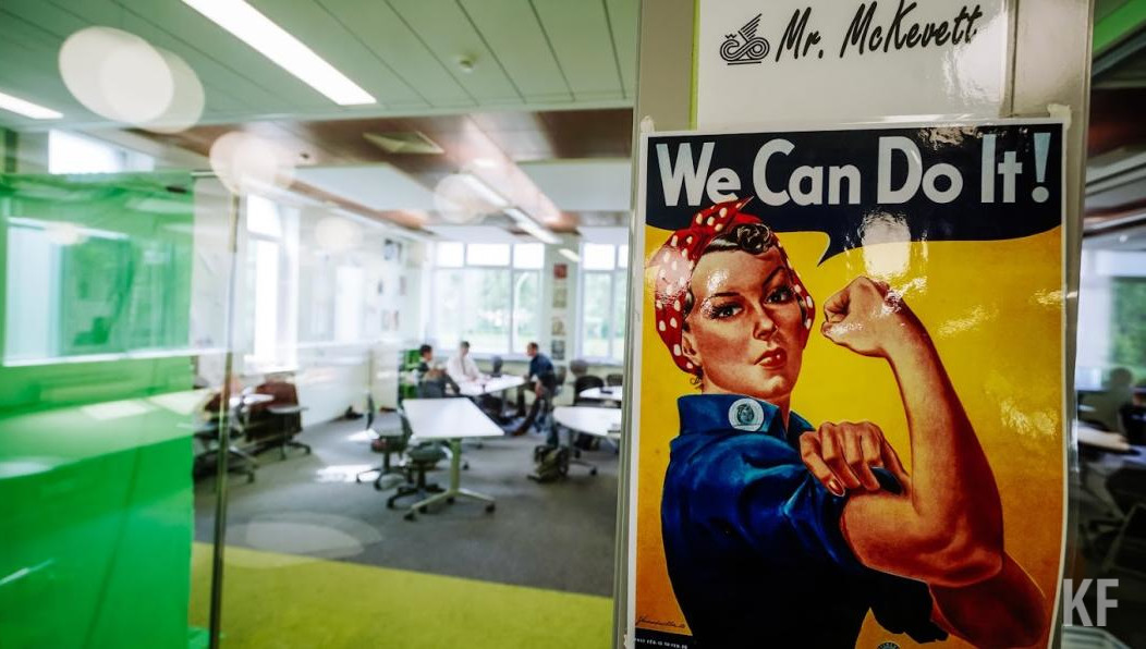 Рабочие помещения будут в основном формата open space.