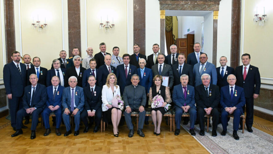 Лидер республики&nbsp;поздравил гостей с наступающим праздником.