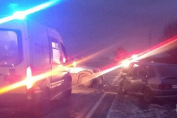 Авария произошла сегодня вечером в Пестречинском районе республики.