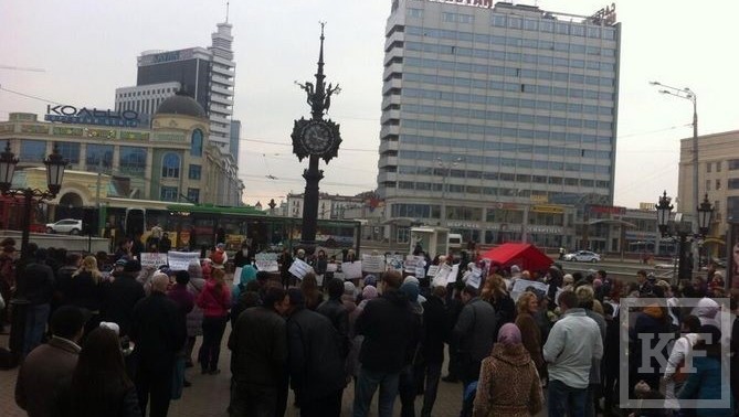 Сегодня 3 ноября гражданские активисты Казани