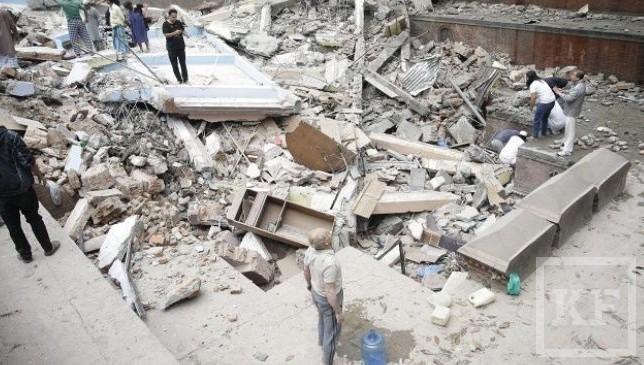 Число погибших в результате разрушительного землетрясения в Непале