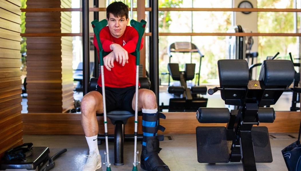 Игрок приступит к тренировкам и реабилитации после травмы.