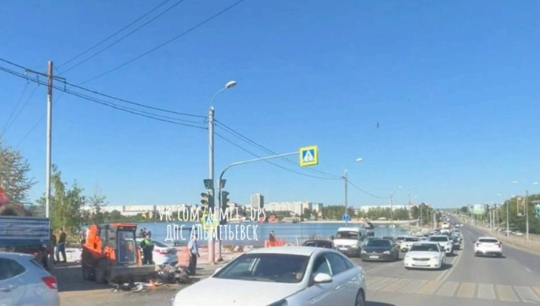 ДТП произошло на пересечении улиц Шевченко - Булгар.