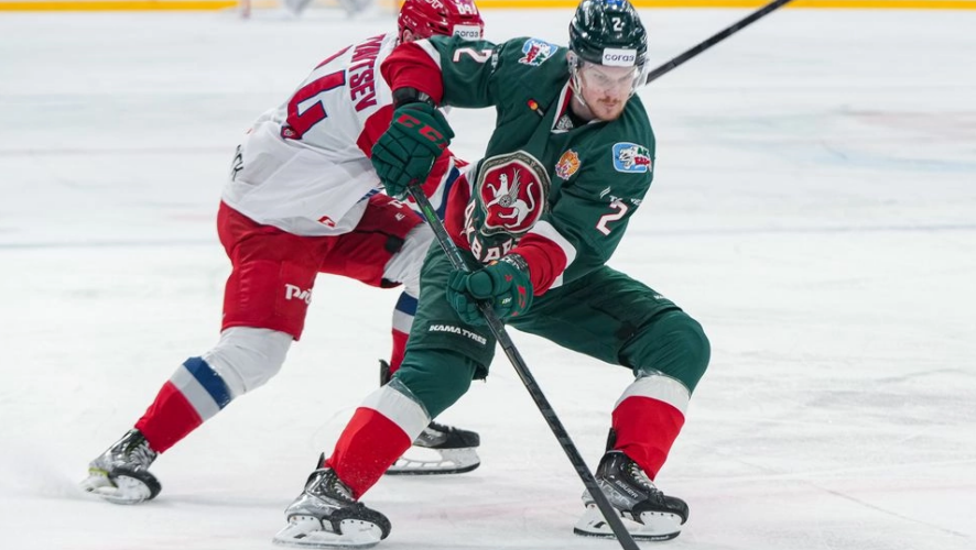 Казанцы проигрывали по ходу матча 0:2.