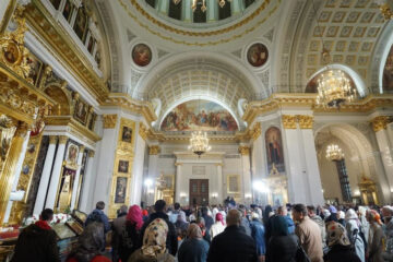 Божественную литургию в храме возглавит митрополит Казанский и Татарстанский Кирилл.