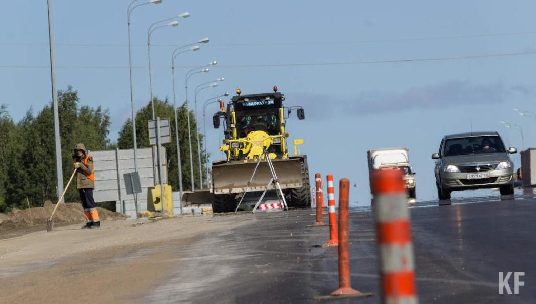 Работы проводят в рамках национального проекта «Безопасные качественные дороги».