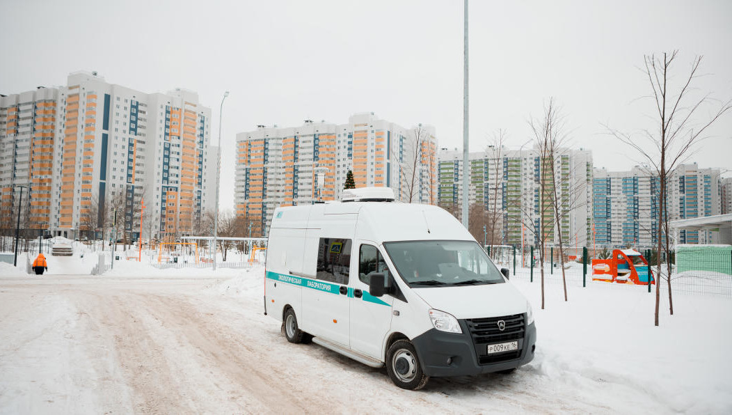 Проведены первые отборы проб за пределами предприятия.