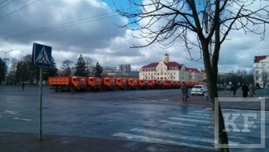 47 грузовиков собраны на базе украинского УБОП