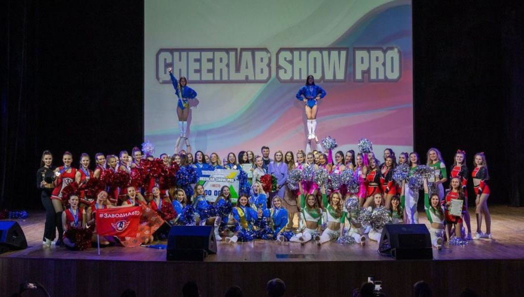 В Казани прошёл чемпионат России по чирлидингу.