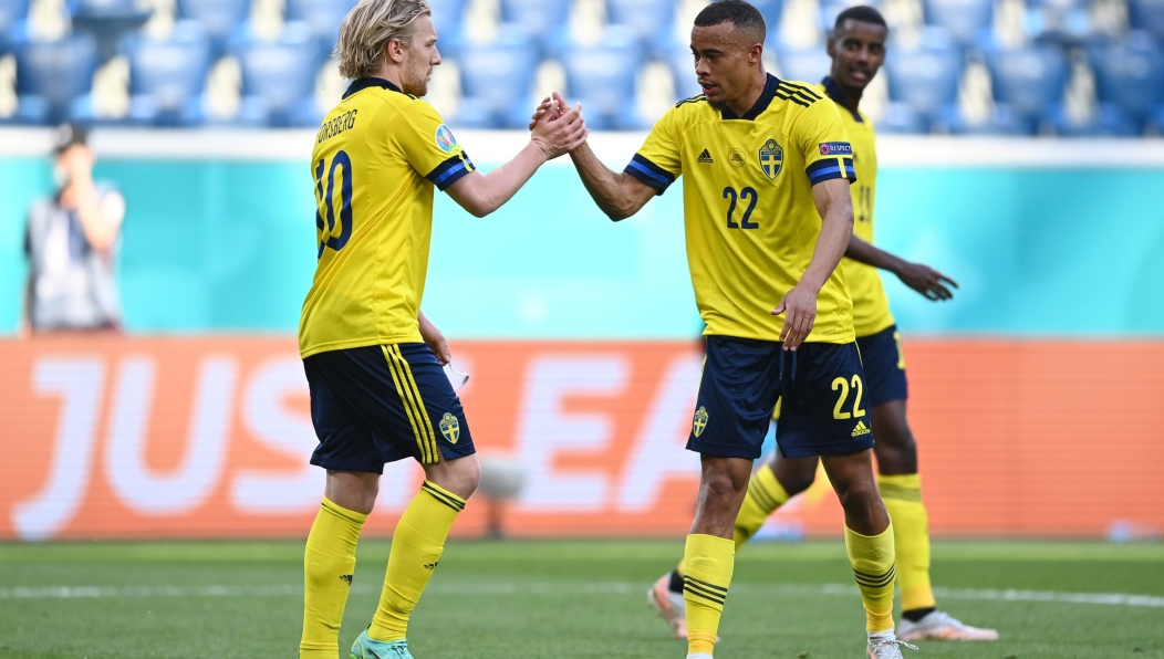 Шведы победили сборную Словакии со счётом 1:0.