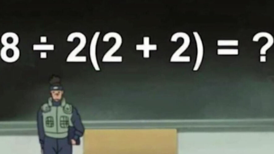 Они решили пример 8:2(2+2).