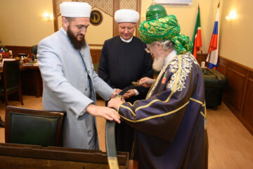 Три лидера мусульманской уммы встретились в Казани.