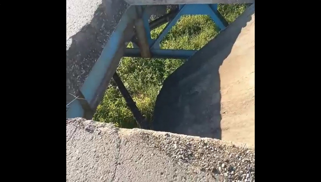 Опасный участок дороги заметили между населенными пунктами Верхний Суык-Су и Кувады.