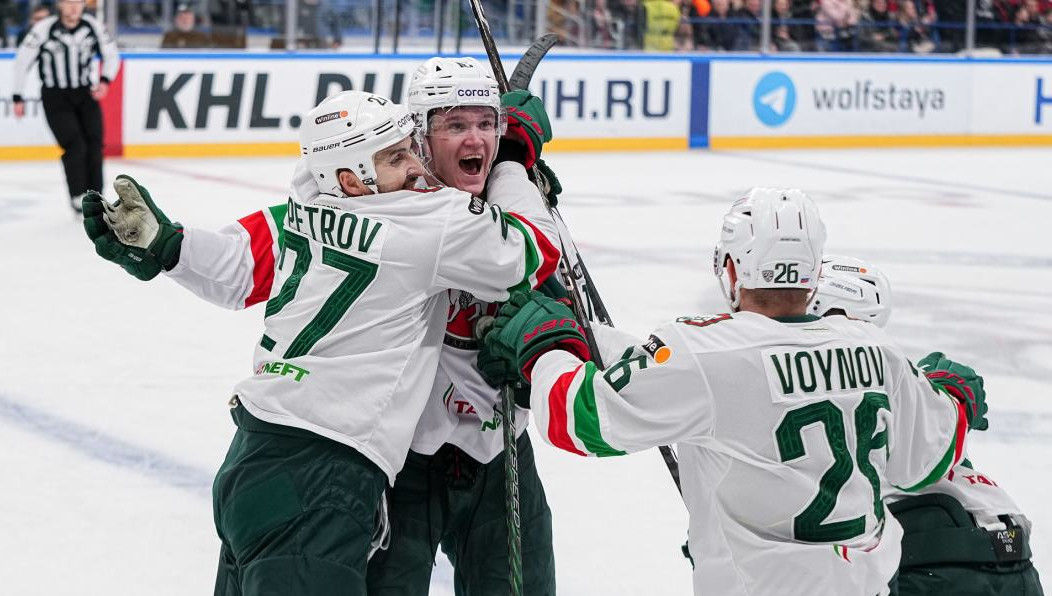 Счет пока 2:1 в пользу казанцев.