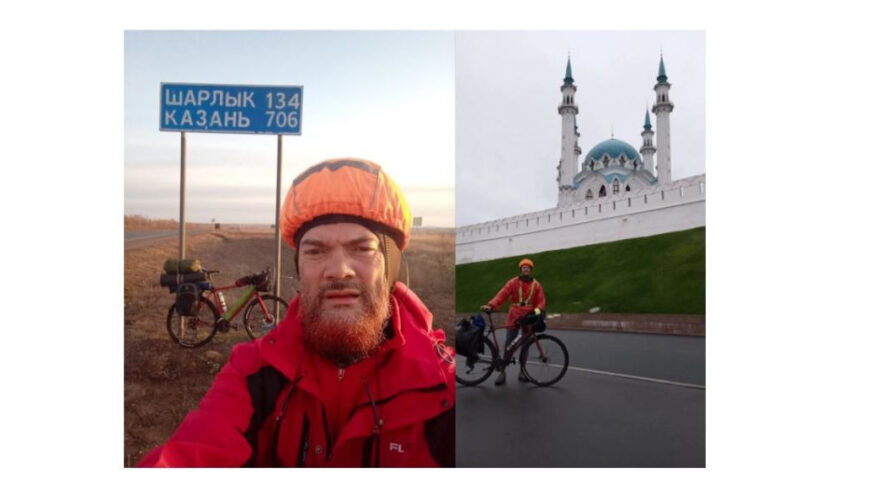 Оренбуржец&nbsp;старался проезжать по 100-130 километров за день.