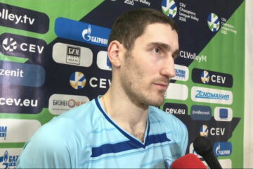 Волейболист «Зенита-Казань» о победе в домашнем матче Лиги Чемпионов.